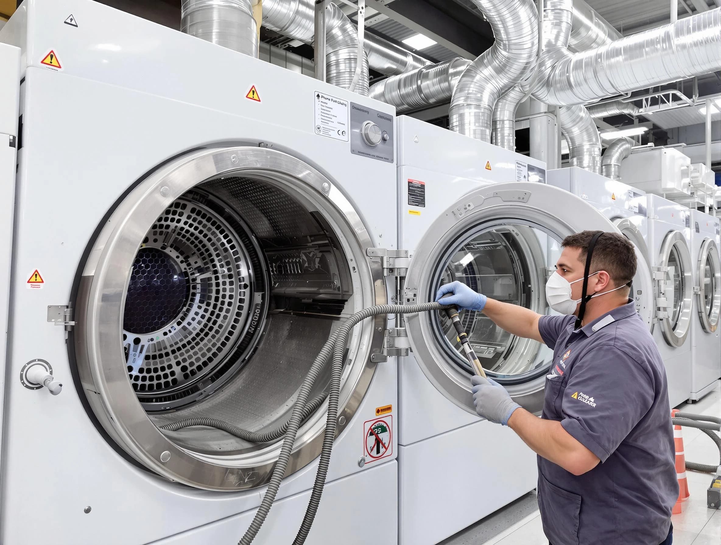 Industrial-grade dryer vent cleaning by Saugus Dryer Vent Cleaning in Saugus