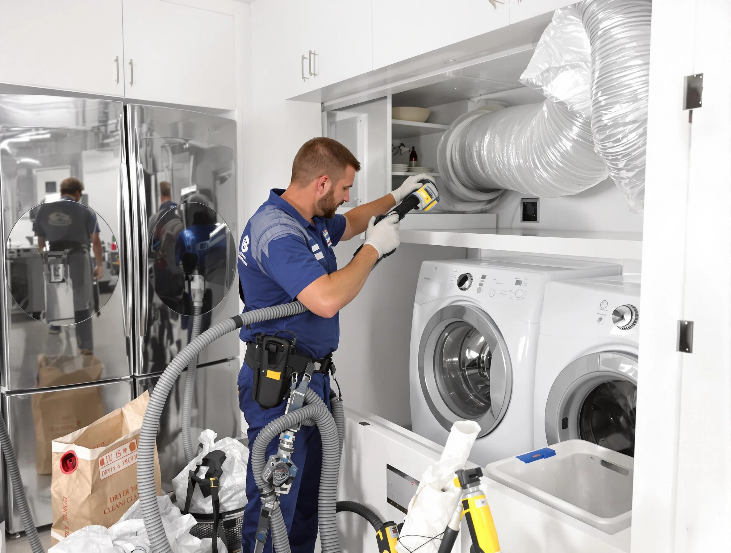 Professional duct cleaning by Saugus Dryer Vent Cleaning in Saugus