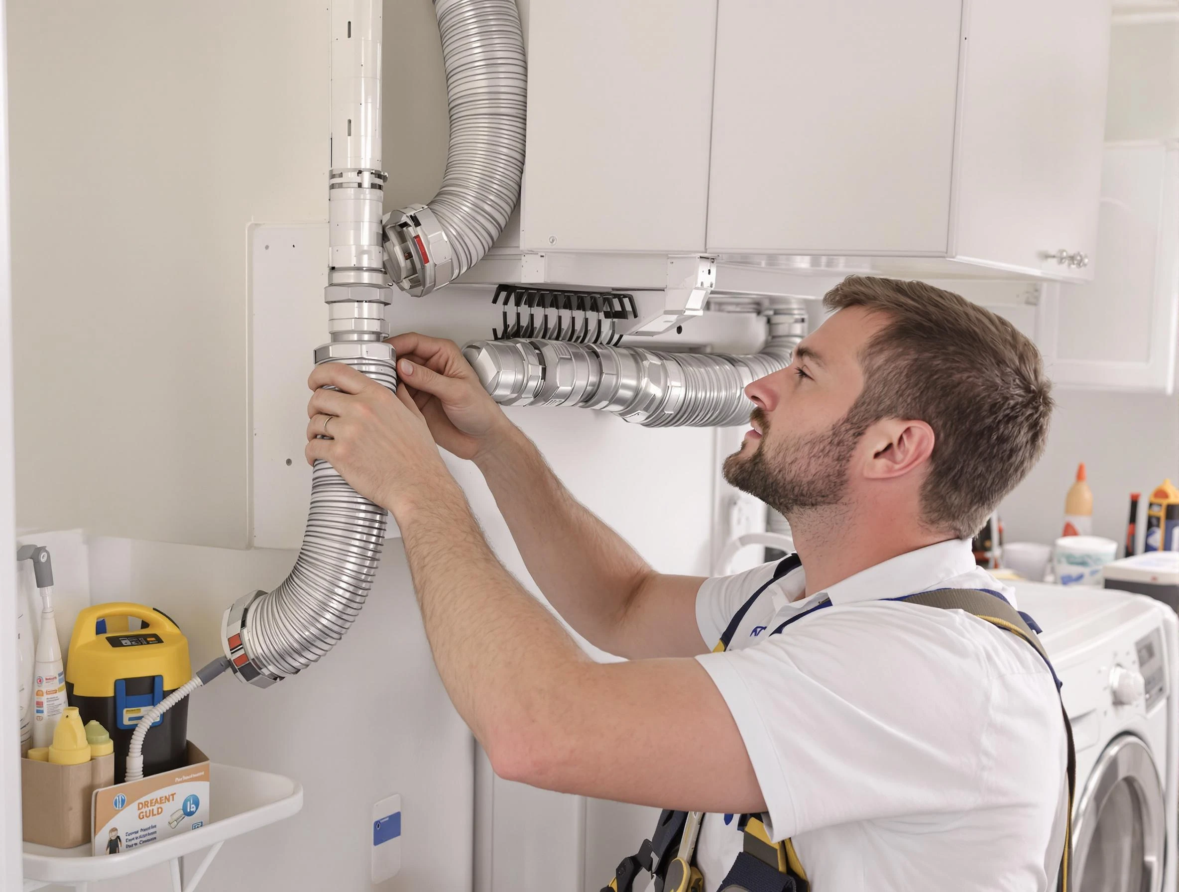 Professional dryer vent repair and installation by Saugus Dryer Vent Cleaning in Saugus