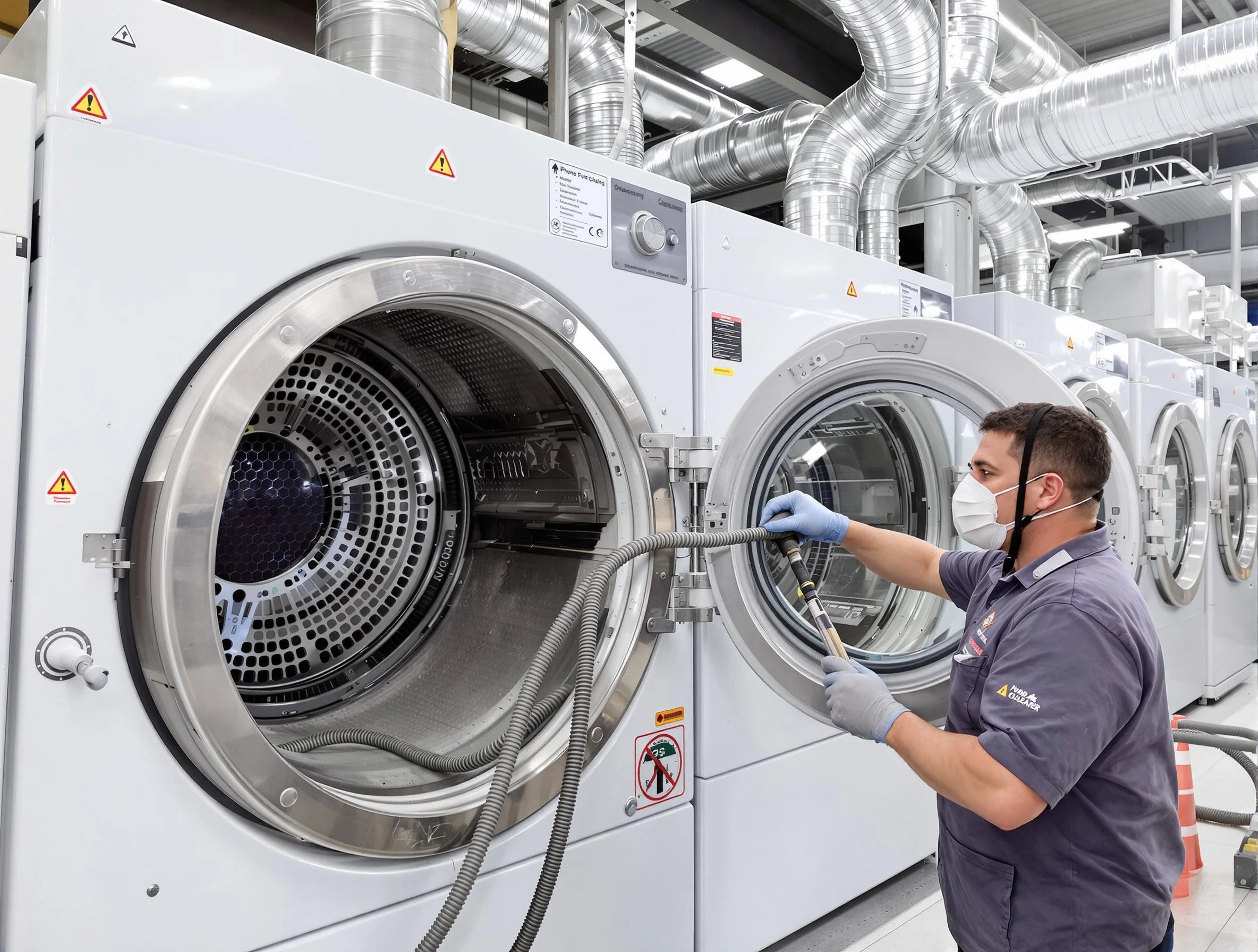 Industrial-grade dryer vent cleaning by Saugus Dryer Vent Cleaning in Saugus